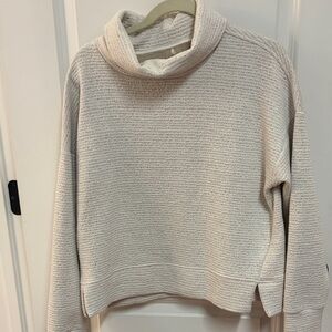 CALIA by Carrie Underwood Cream Cowl Neck Sweater